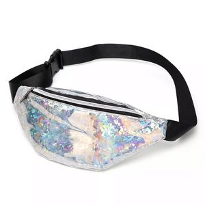 SALE! SILVER HOLOGRAPHIC REFLECTIVE FANNY PACK